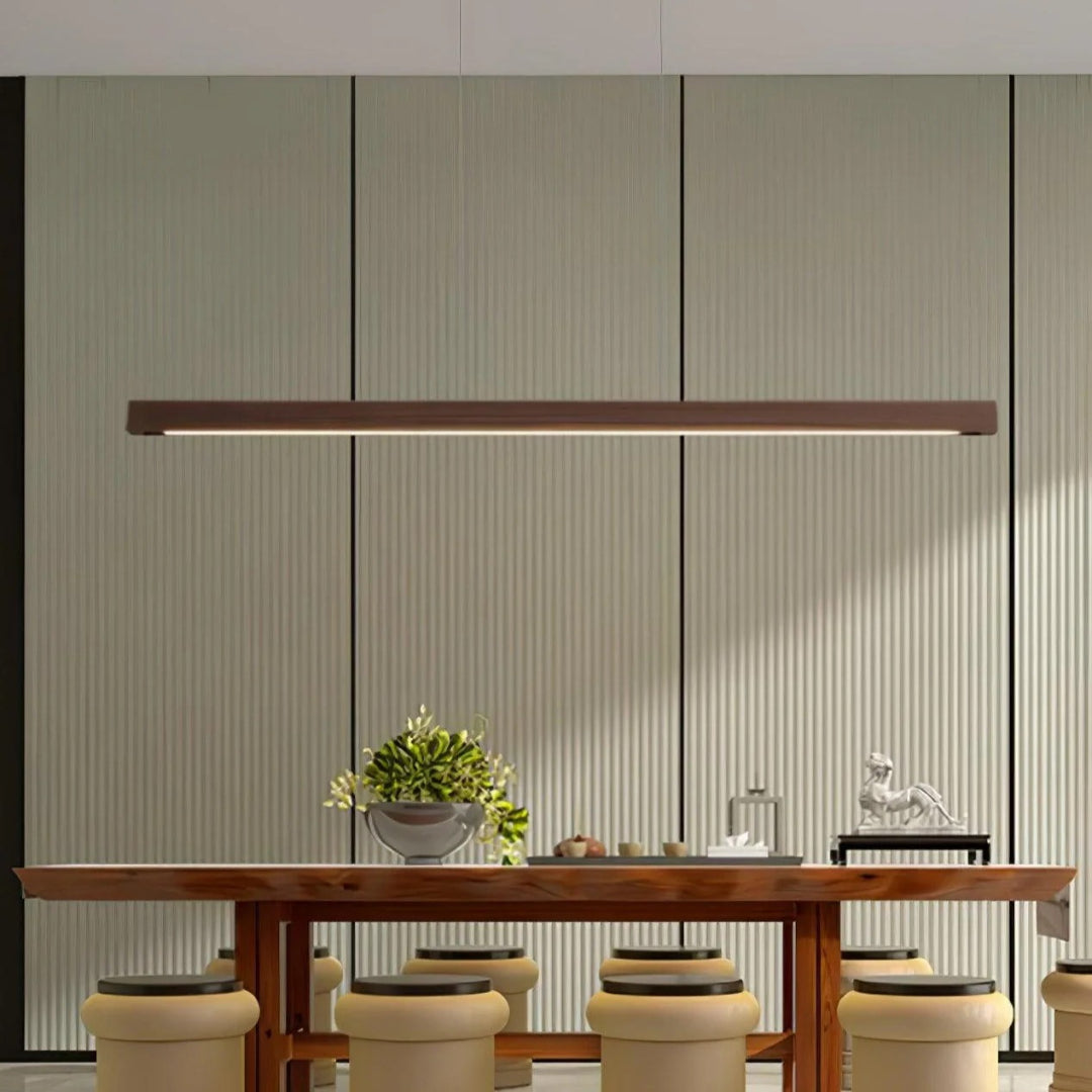 Minimalist Wooden Pendant Light