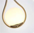 Teardrop Glass Wall Light