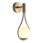 Teardrop Glass Wall Light