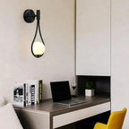 Teardrop Glass Wall Light