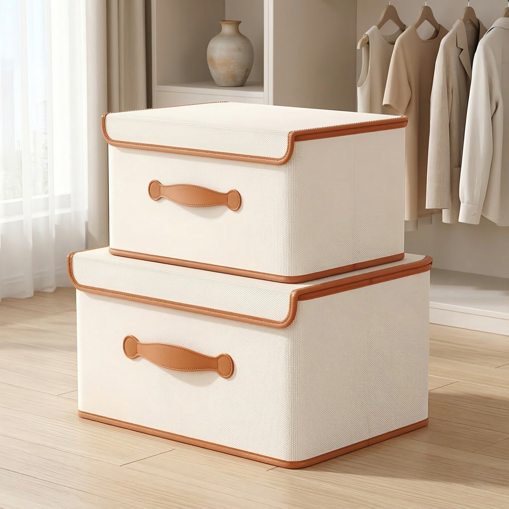 Foldable Storage Box with Lid