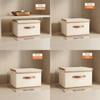 Foldable Storage Box with Lid