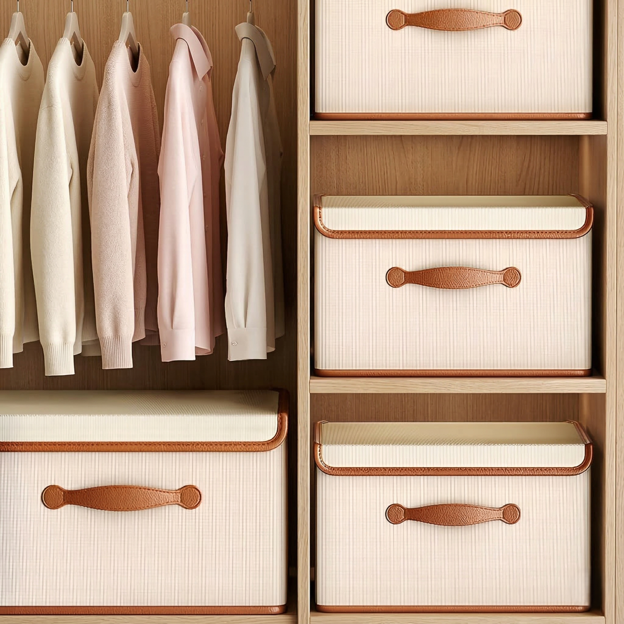 Foldable Storage Box with Lid