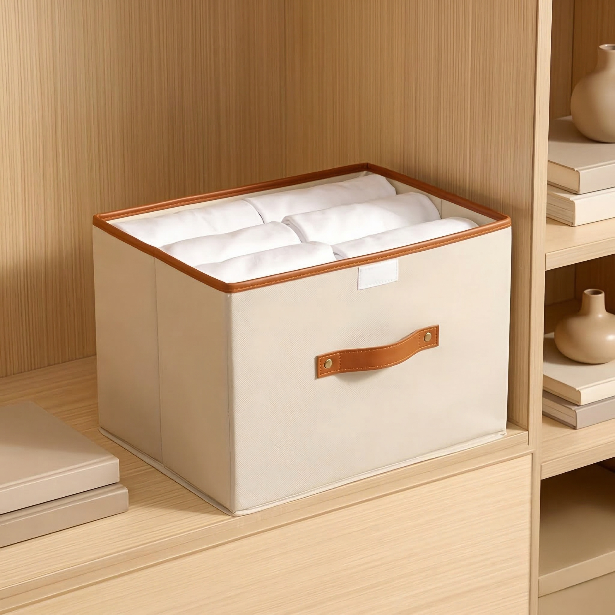 Foldable Storage Box with Lid