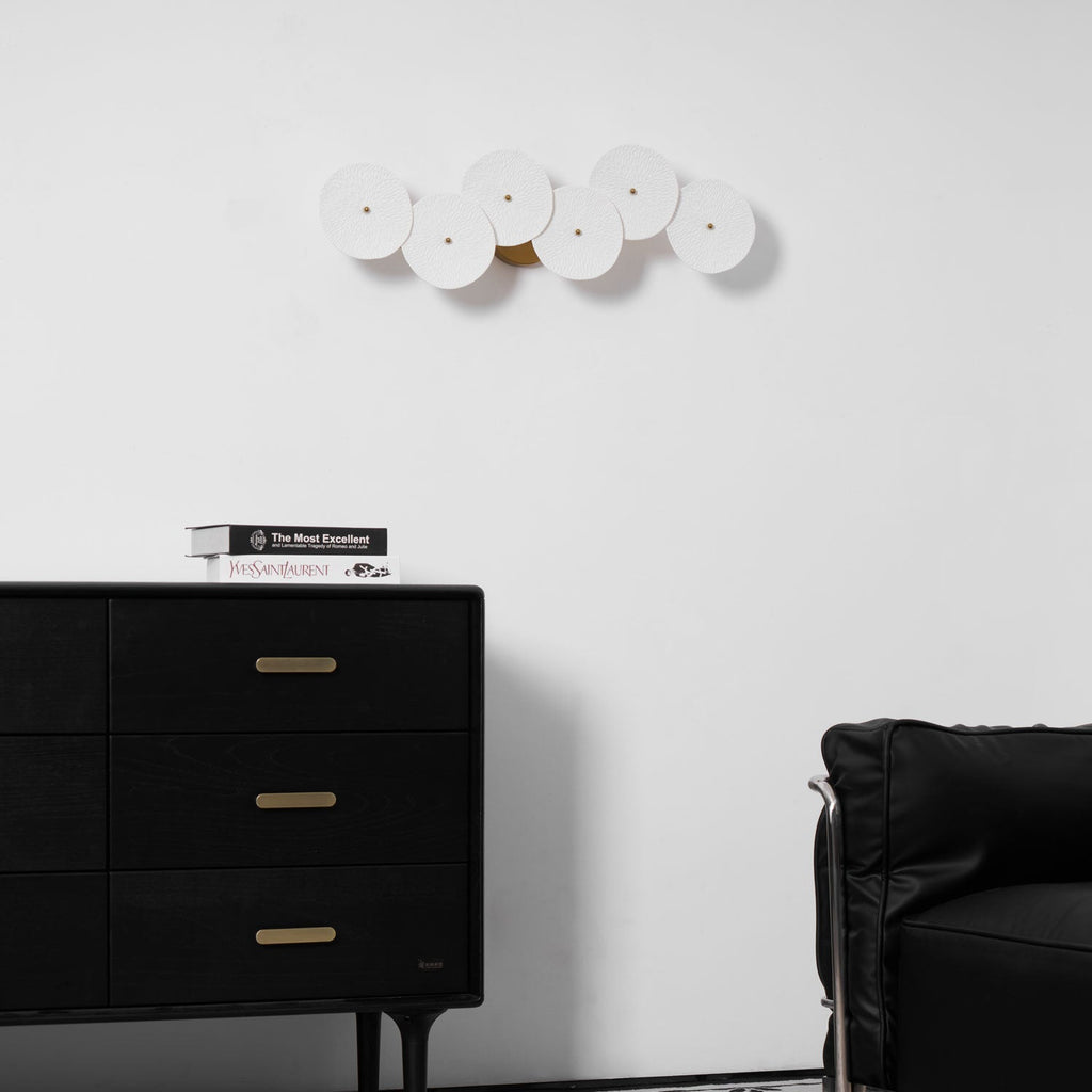 Docor Applique Murale Pétales d'Art Nordic Élégante-Cielum