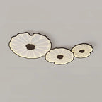 Leaf-Shaped Wooden LED Ceiling Light