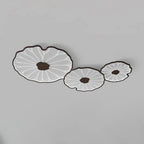 Leaf-Shaped Wooden LED Ceiling Light