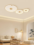 Solara Plafonnier Feuille de Lotus avec Finition Bois - Neutralighting