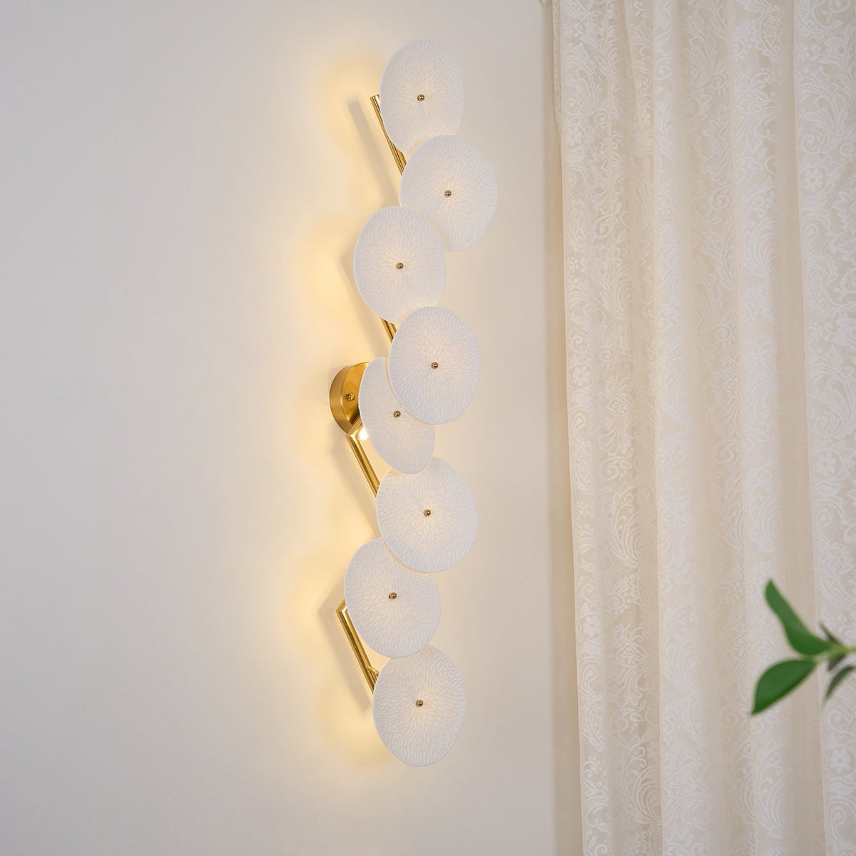 Kaivo Applique Murale Pétale de Lotus - Neutralighting