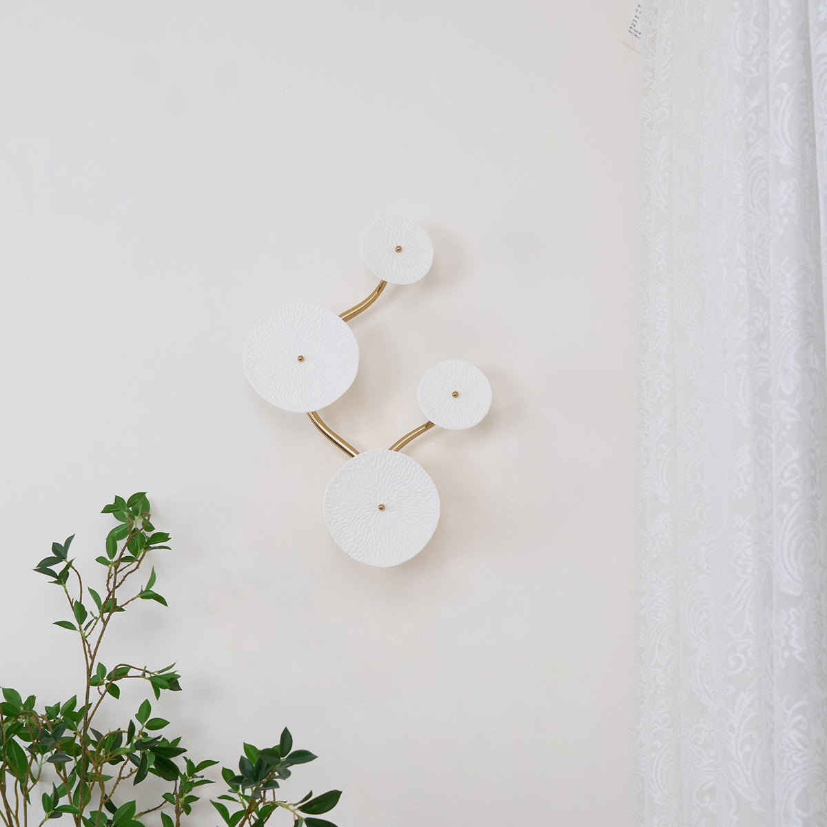Kaivo Applique Murale Pétale de Lotus - Neutralighting
