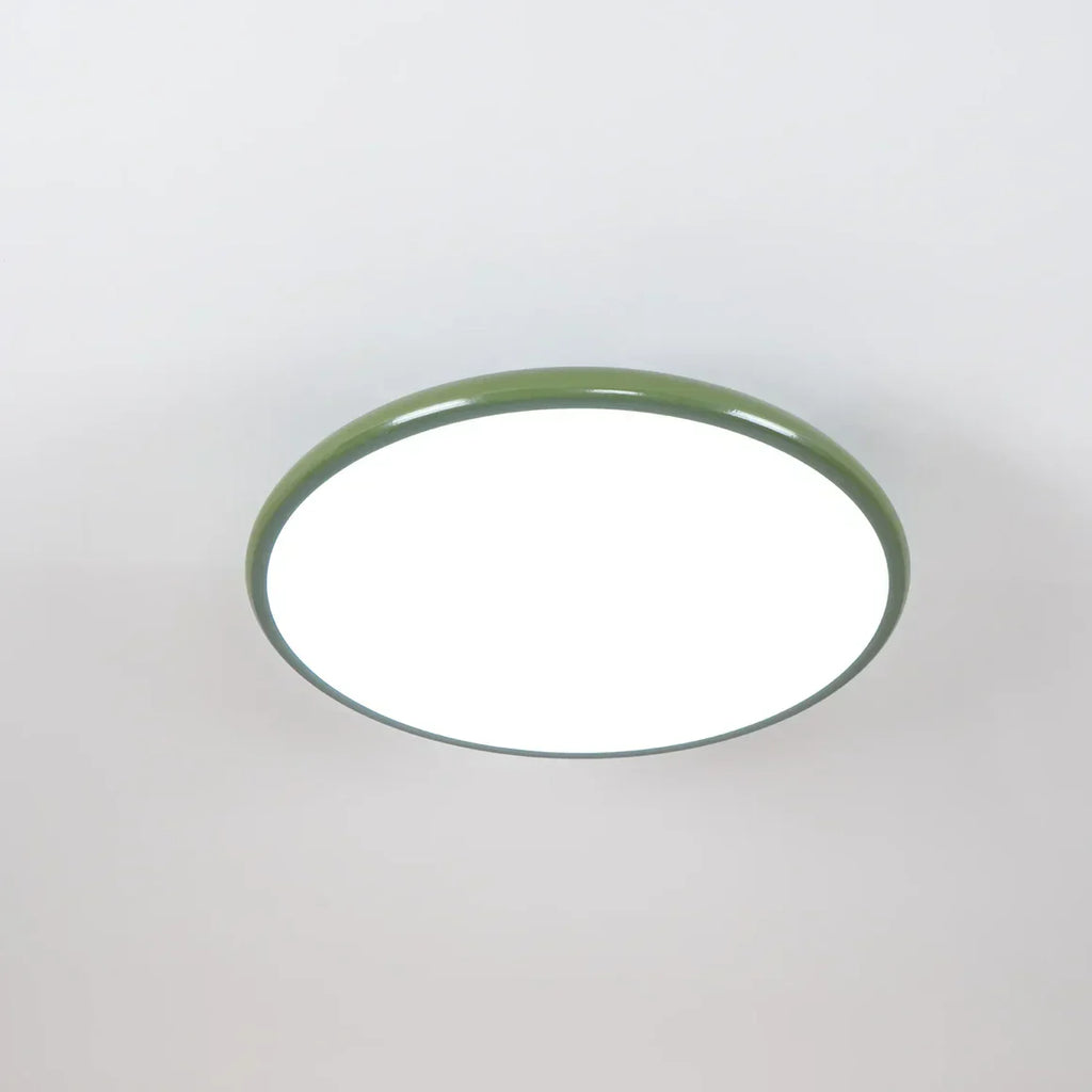 Scandinavian Round Metal Ceiling Light