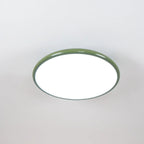 Scandinavian Round Metal Ceiling Light