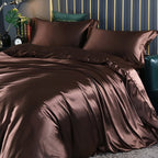 Silky Smooth Duvet Cover Set Cooling Satin Bedding Collection