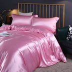 Silky Smooth Duvet Cover Set Cooling Satin Bedding Collection