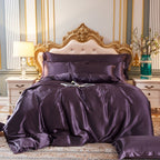 Silky Smooth Duvet Cover Set Cooling Satin Bedding Collection