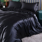 Silky Smooth Duvet Cover Set Cooling Satin Bedding Collection