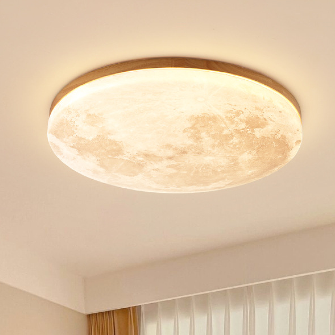 Moon Wall Lamp – Circular LED Design For Indoor And Outdoor Use
