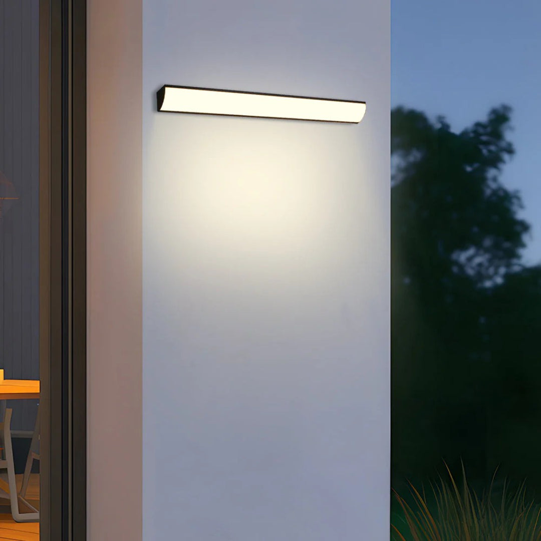 Modern Linear Outdoor Wall Light