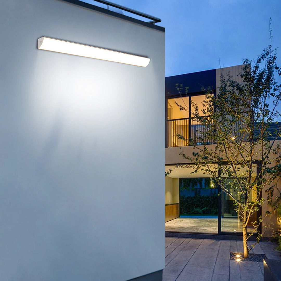 Modern Linear Outdoor Wall Light