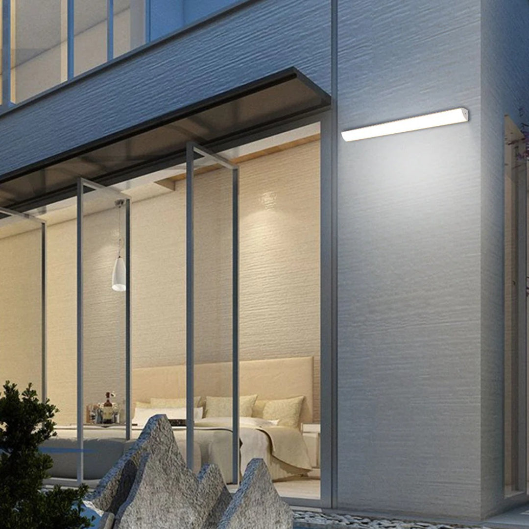 Modern Linear Outdoor Wall Light