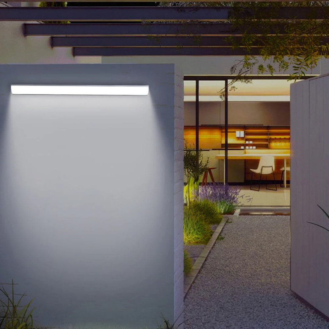 Modern Linear Outdoor Wall Light