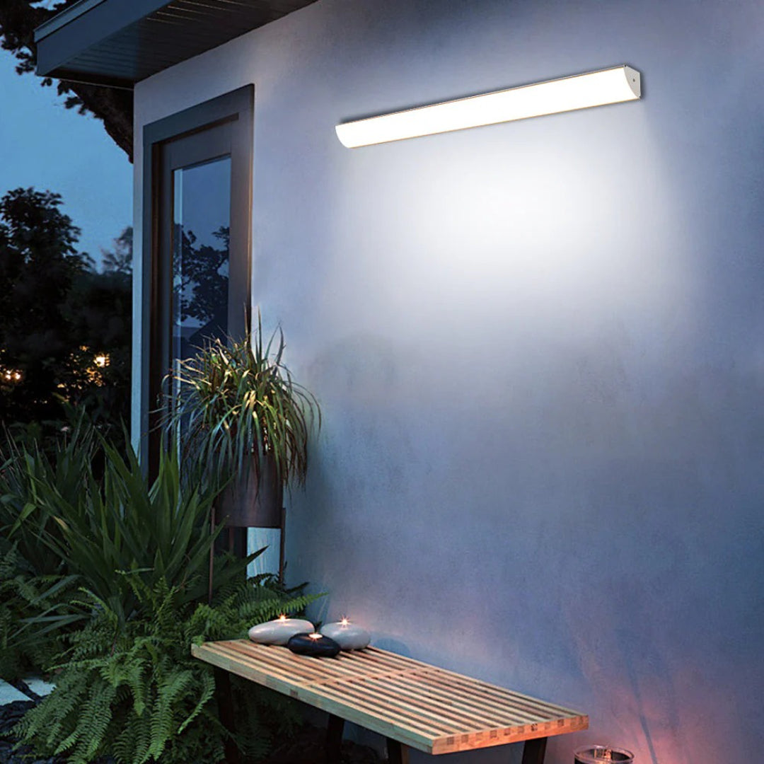 Modern Linear Outdoor Wall Light