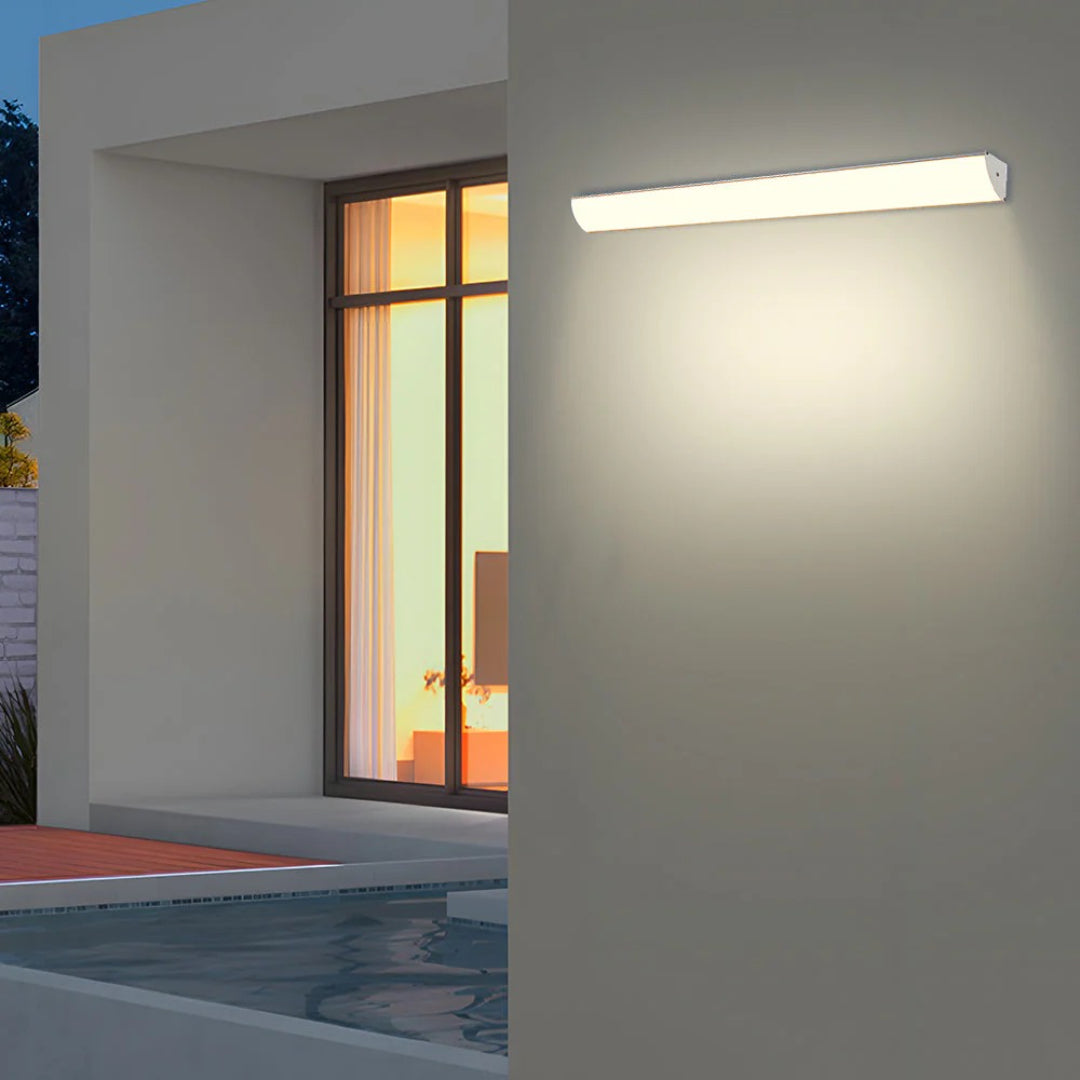 Modern Linear Outdoor Wall Light