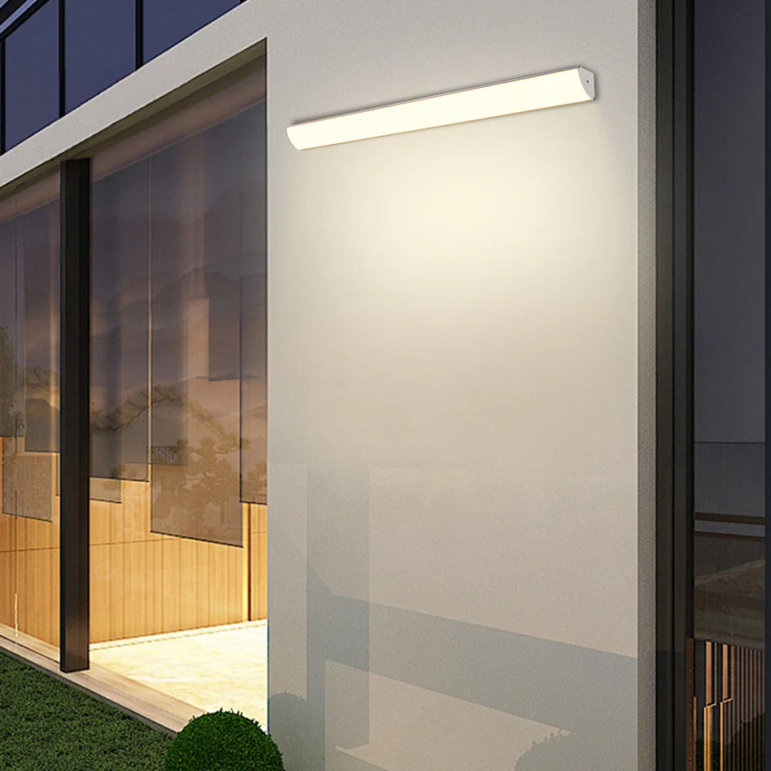 Modern Linear Outdoor Wall Light