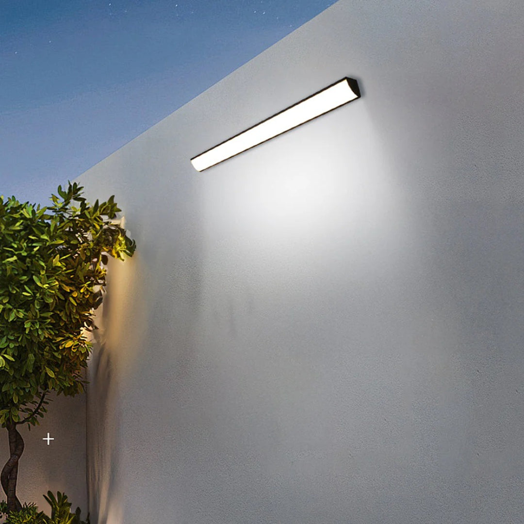 Modern Linear Outdoor Wall Light