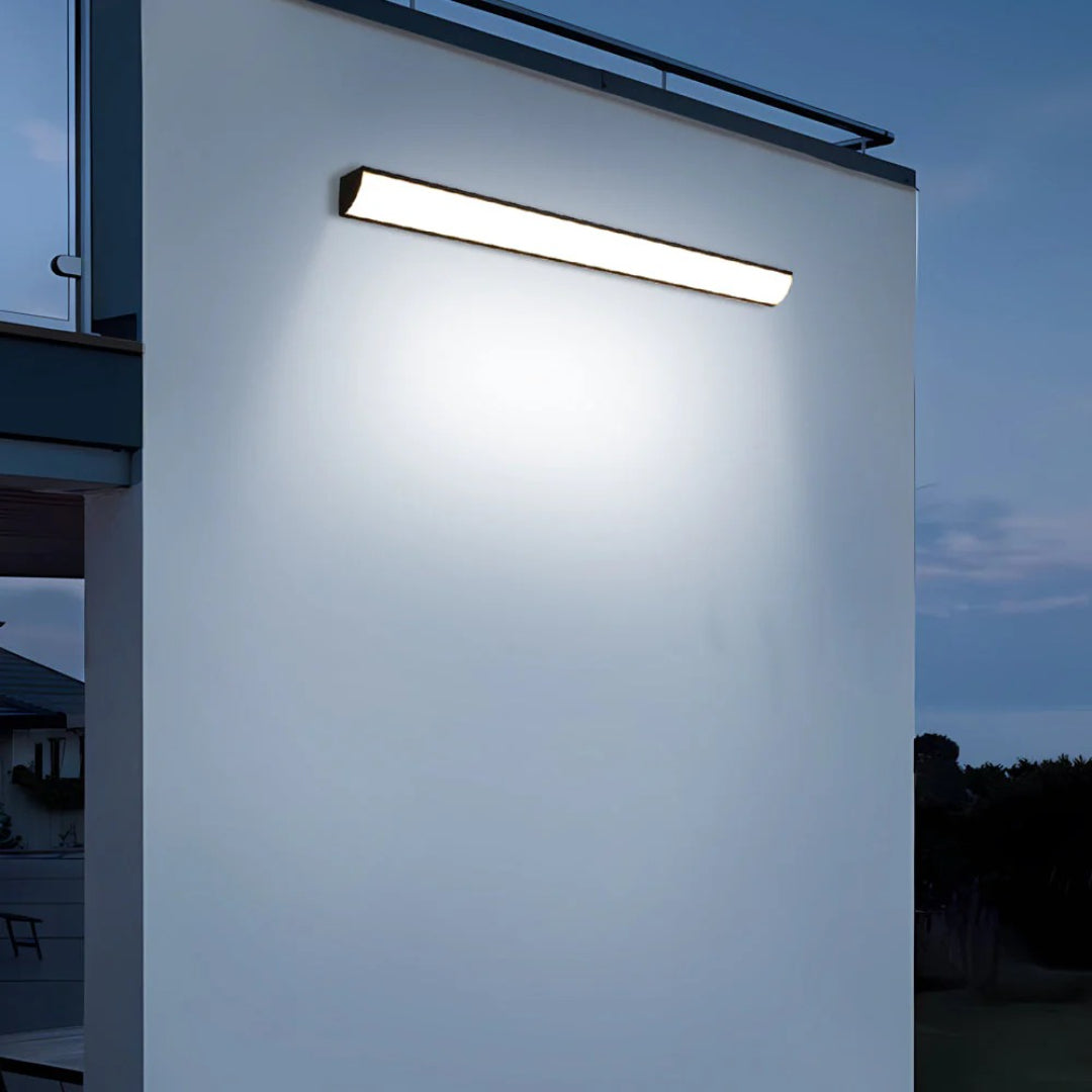Modern Linear Outdoor Wall Light