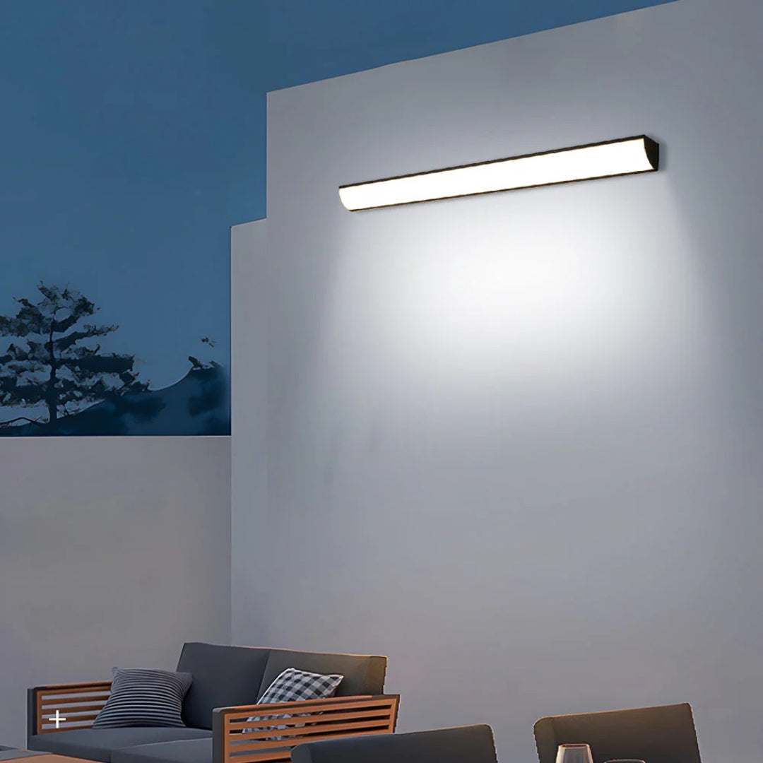 Modern Linear Outdoor Wall Light
