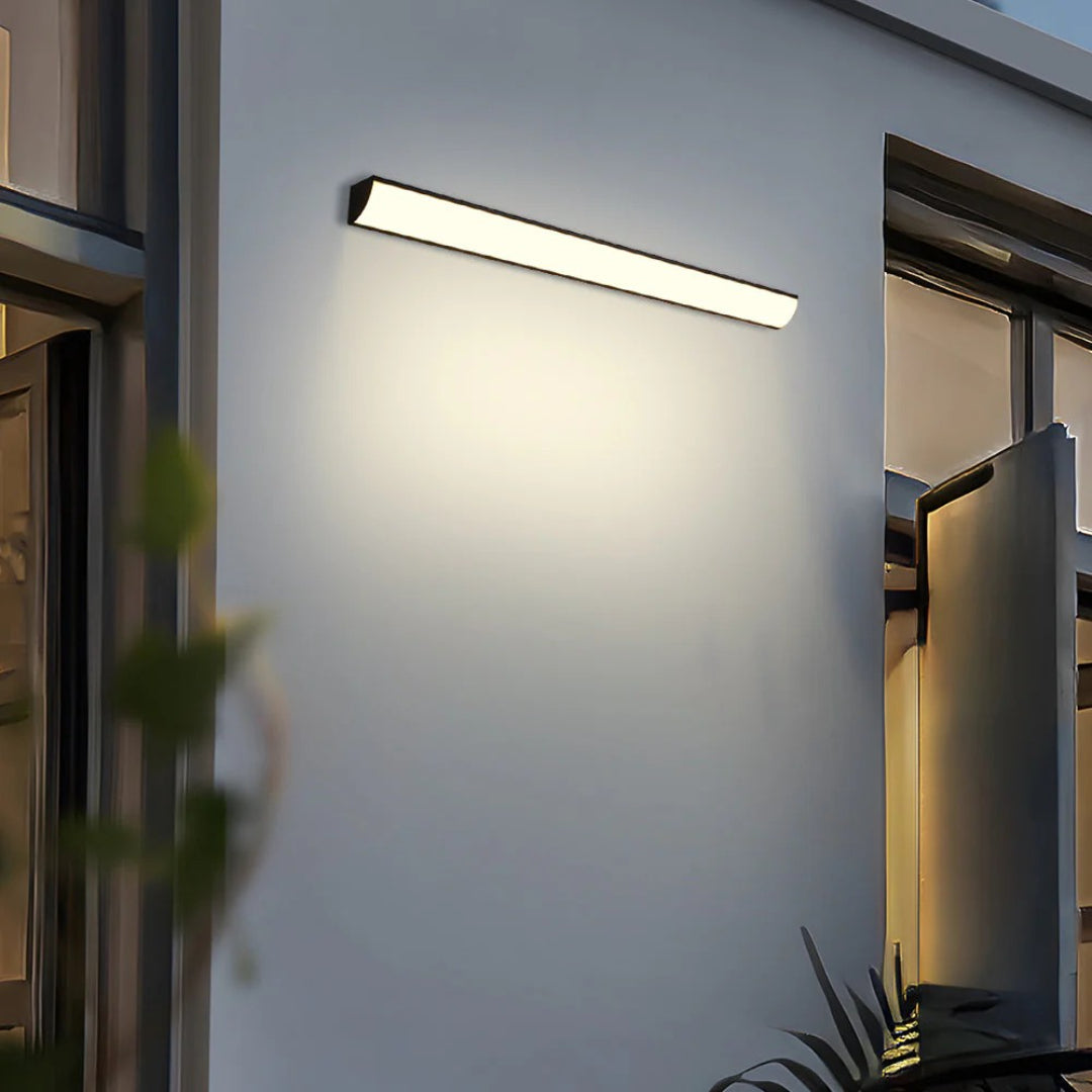 Modern Linear Outdoor Wall Light