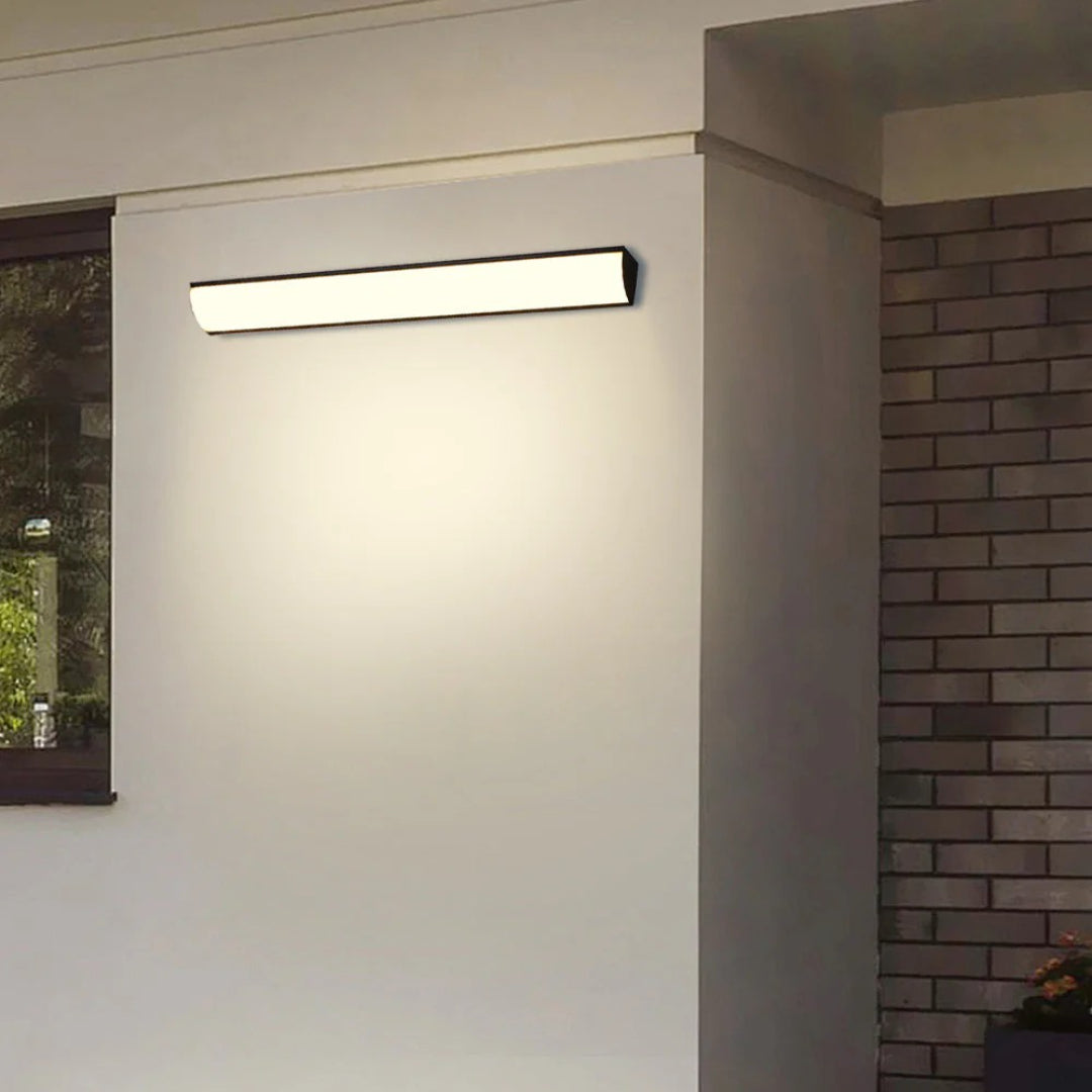 Modern Linear Outdoor Wall Light