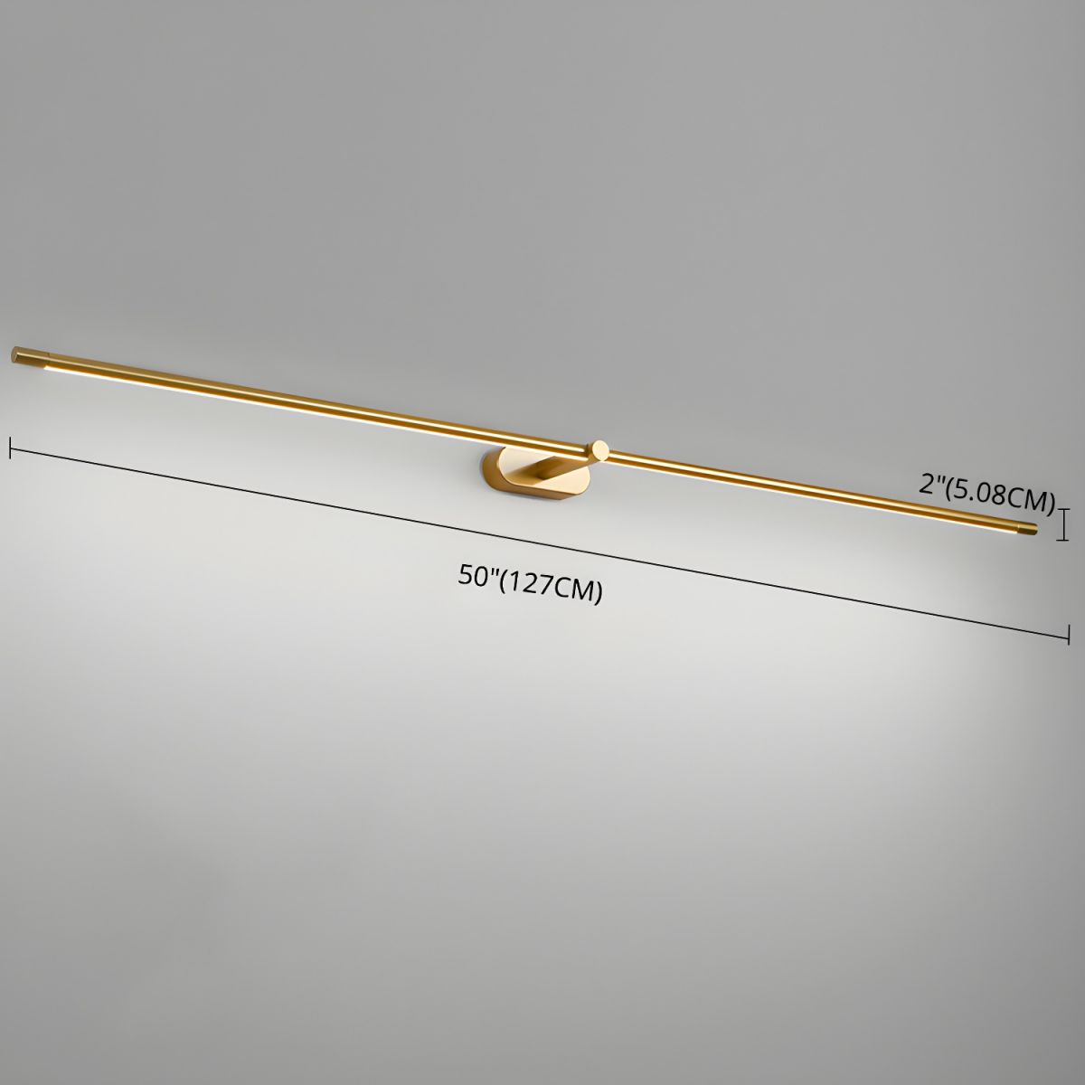 Lustra Applique Murale Linéaire Minimaliste Rechargeable - Neutralighting