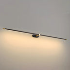 Ivox Applique Murale Linéaire Minimaliste Or & Noir - Neutralighting
