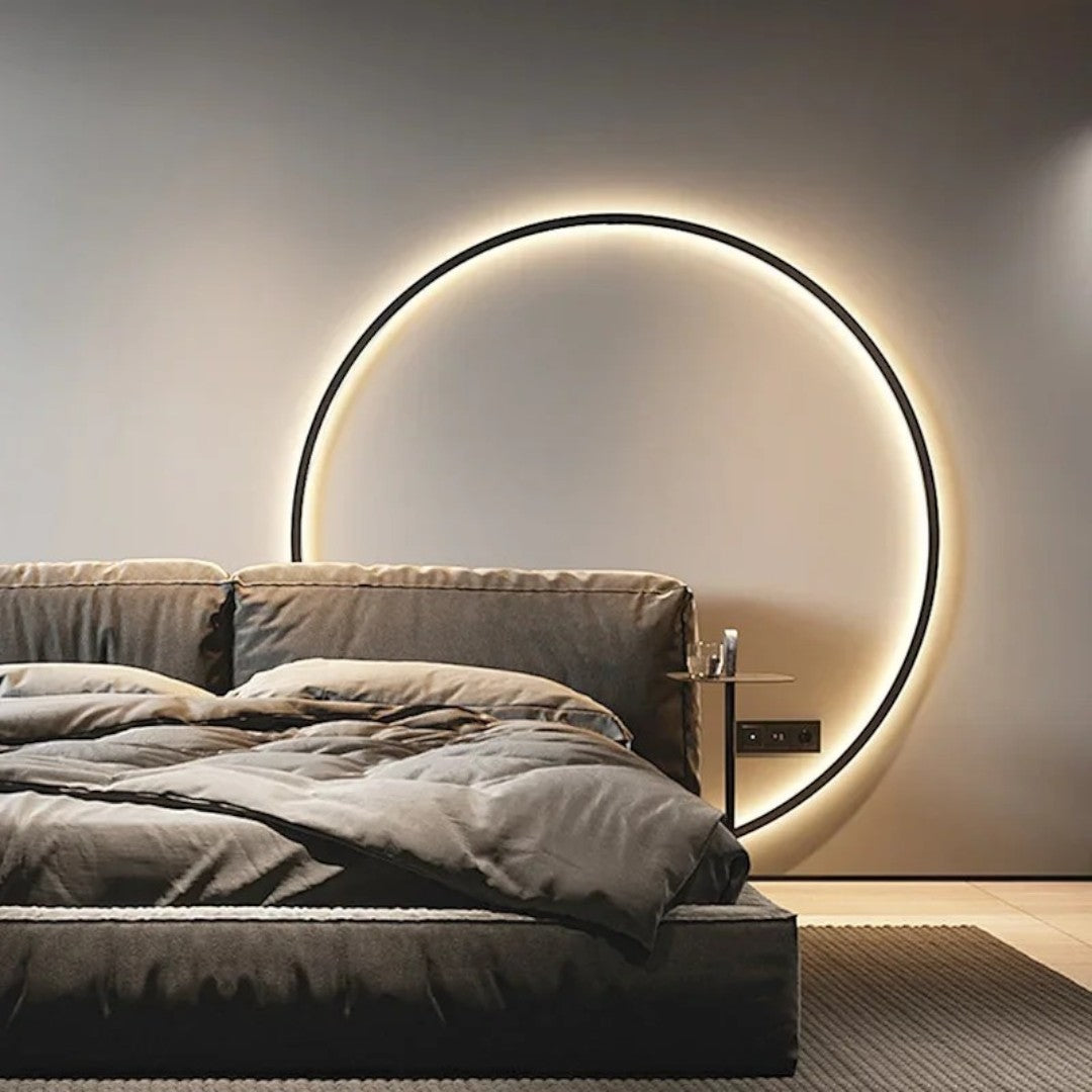 Minimalist Circular LED Wall Light