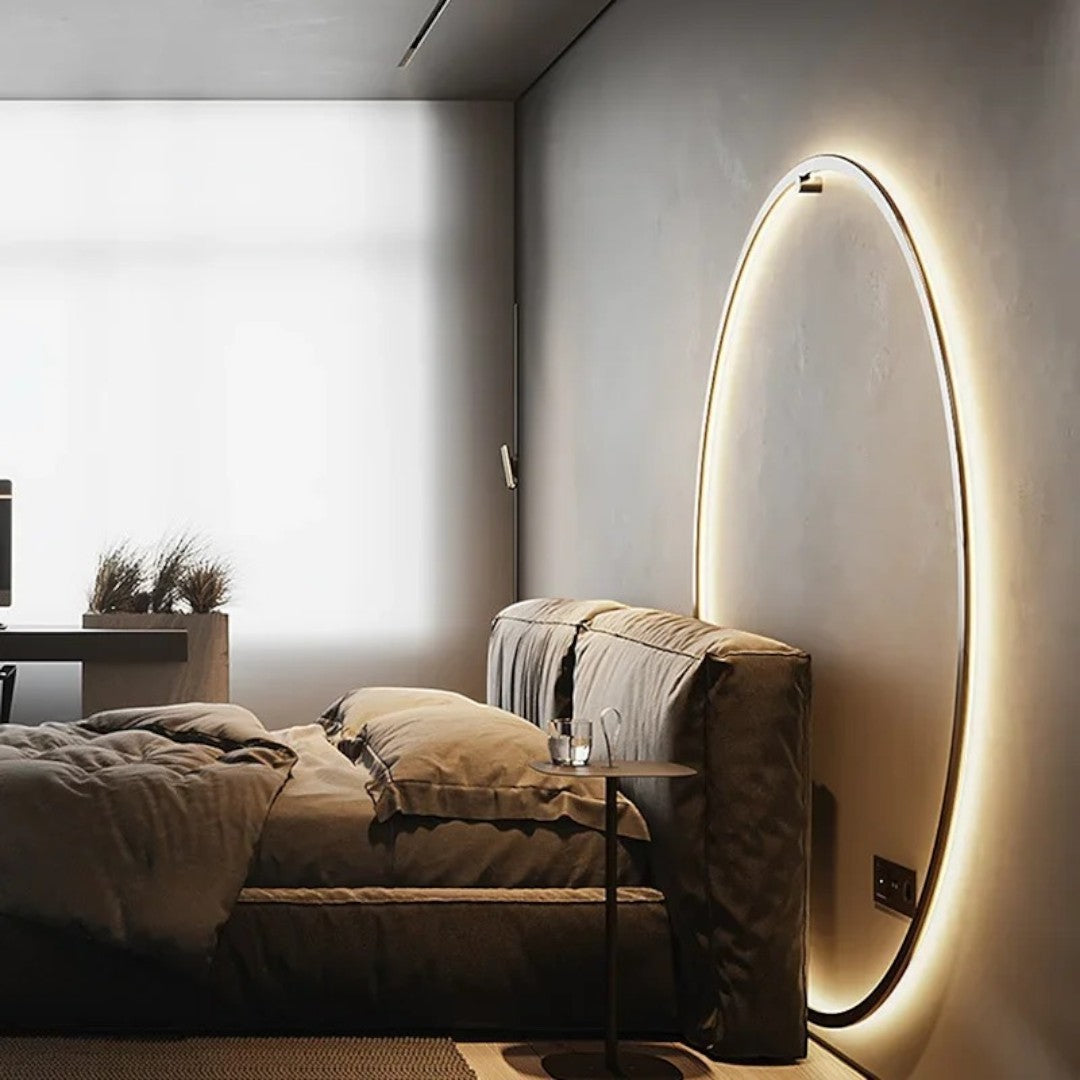 Minimalist Circular LED Wall Light