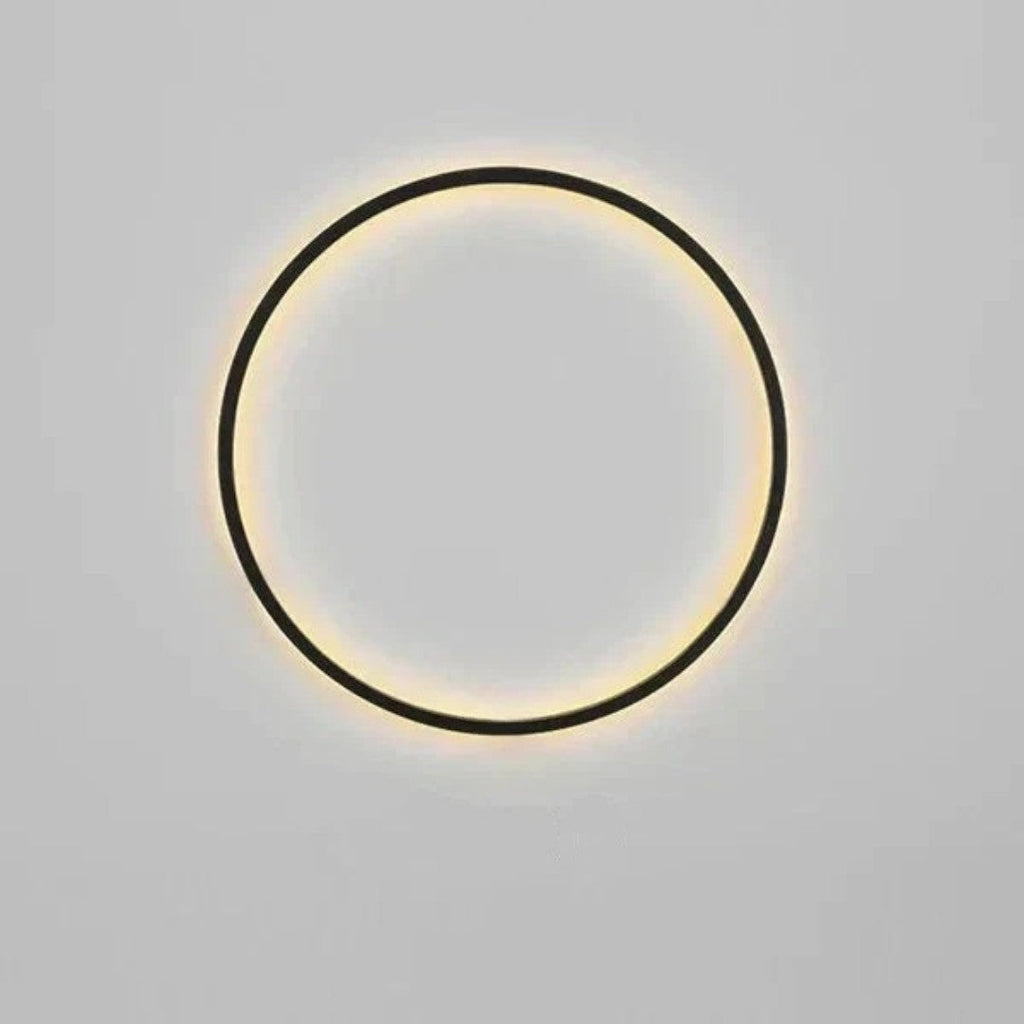 Minimalist Circular LED Wall Light