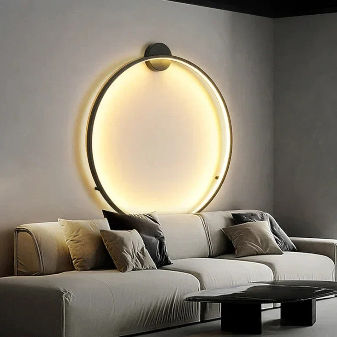 Minimalist Circular LED Wall Light