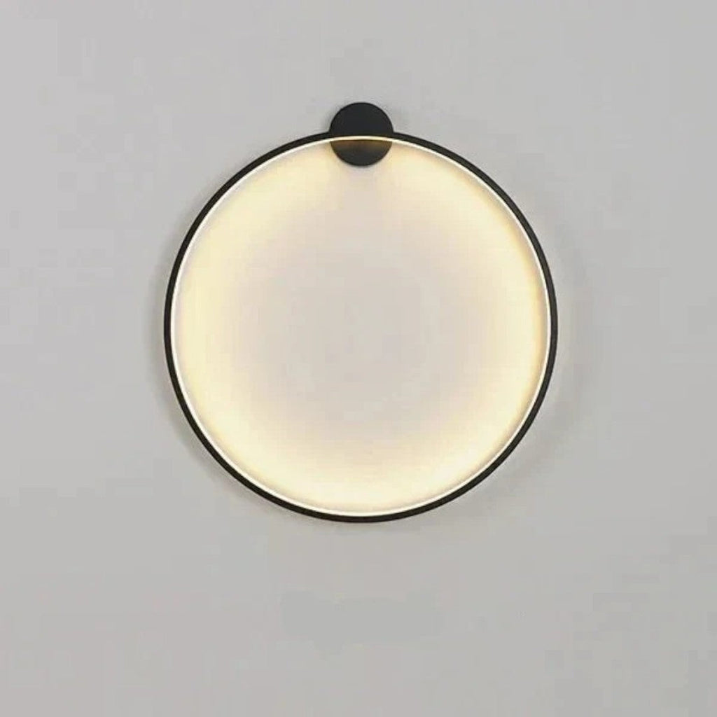 Minimalist Circular LED Wall Light