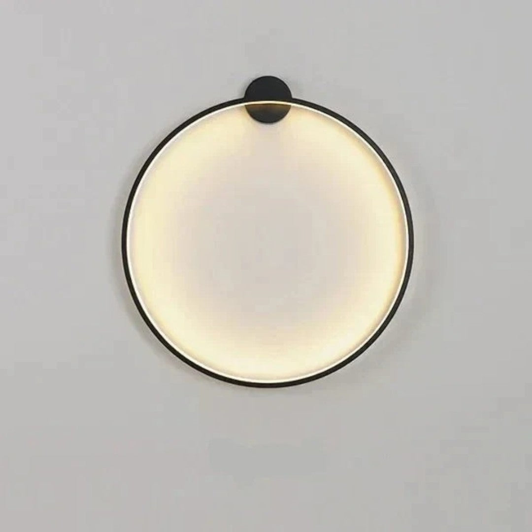 Minimalist Circular LED Wall Light