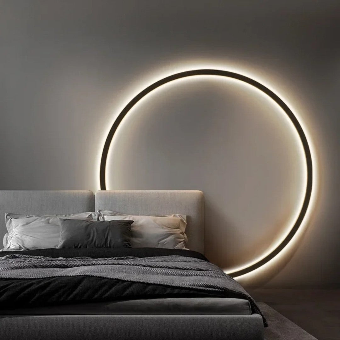 Minimalist Circular LED Wall Light