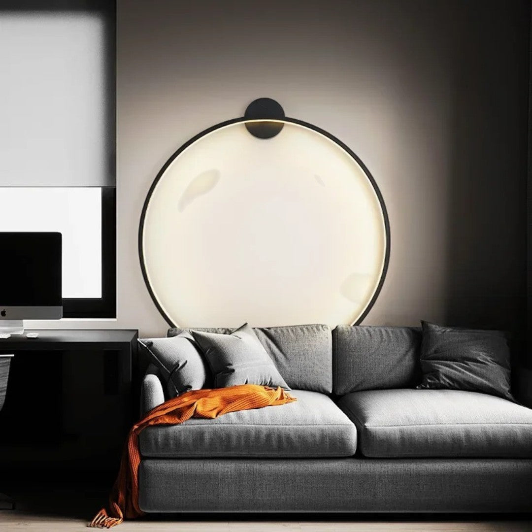 Minimalist Circular LED Wall Light