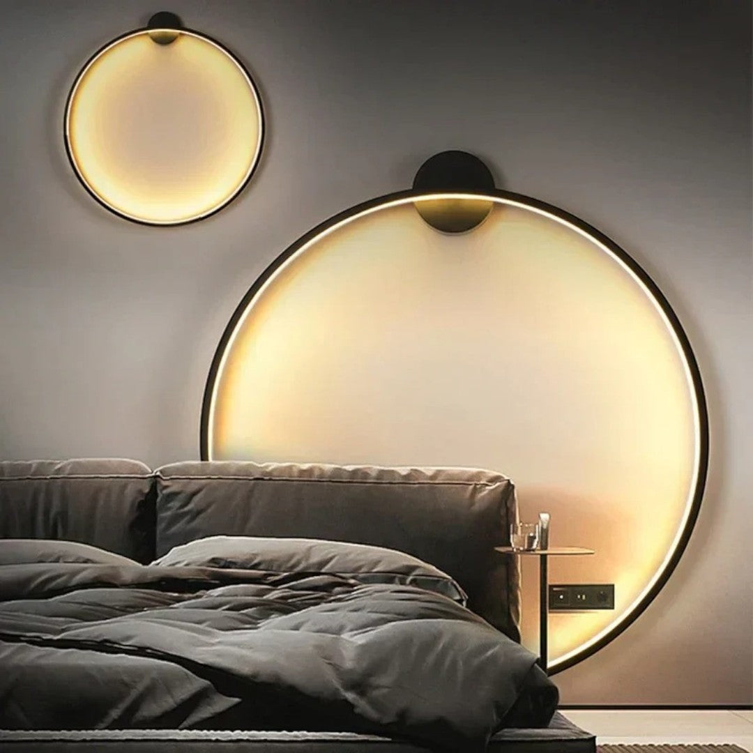 Minimalist Circular LED Wall Light
