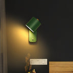 Wall Sconce Marble | Adjustable LED Lighting | Oval Modern Style for Soft Ambient Indoor Glow and Interior Wall Decor