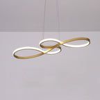 Durell Suspension Linéaire Nordique Noir/Blanc/Or. Chambre - Neutralighting