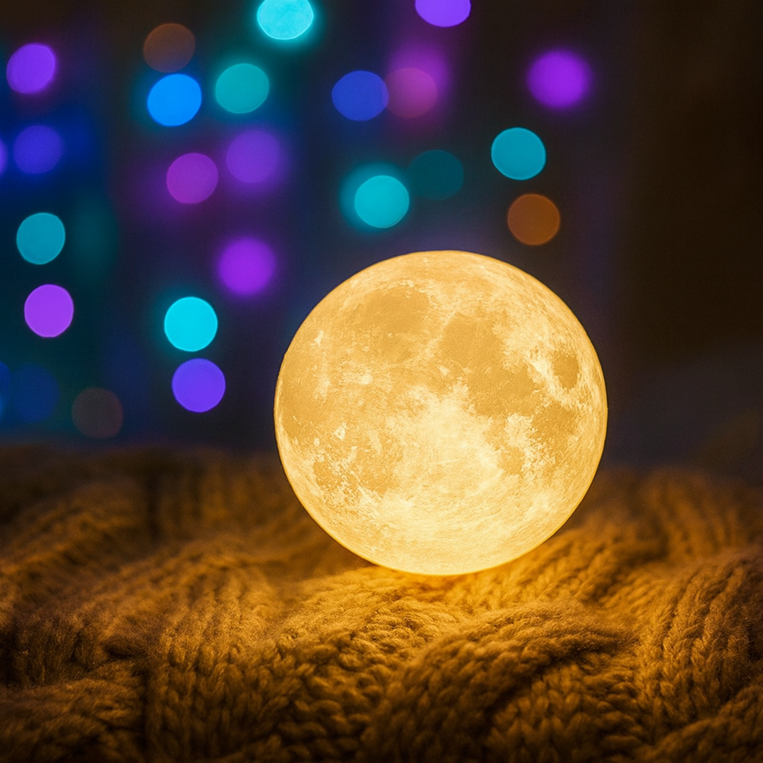 Decorative Moon LED Table Lamp