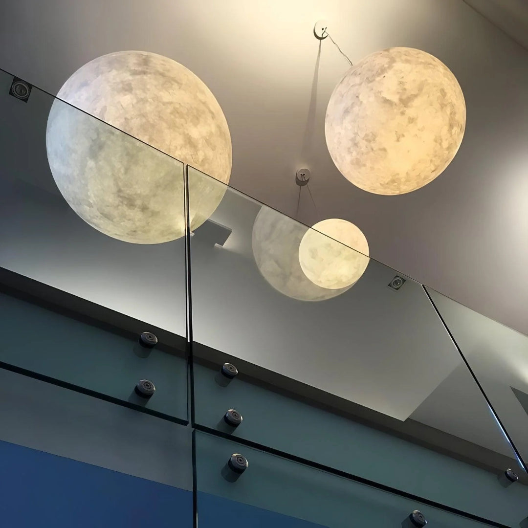 Modern Moon Pendant Light