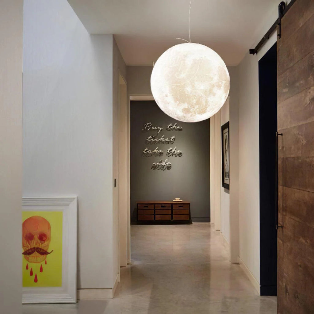 Modern Moon Pendant Light