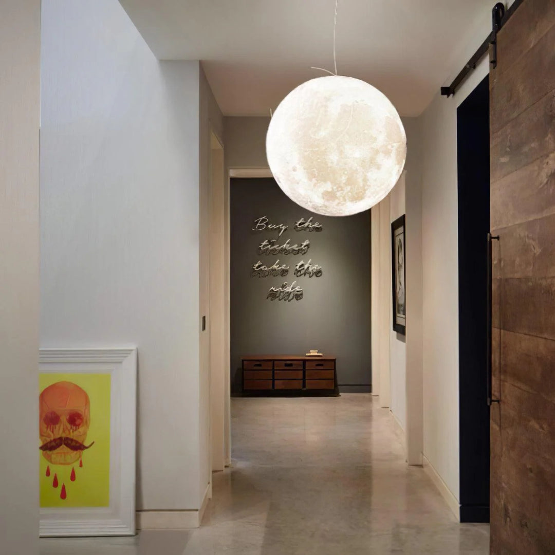 Modern Moon Pendant Light